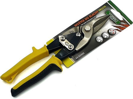 Nożyce do cięcia blachy TORRO 250mm PROSTE