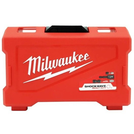 Zestaw bitów udarowych w walizce MILWAUKEE SHOCKWAVE 75szt