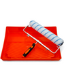 - ZESTAW SZEROKI MOTIVE WAŁEK NYLON 40cm 11mm + UCHWYT + KUWETA