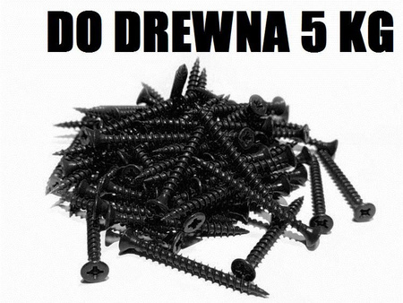 WKRĘTY DO DREWNA DO PŁYT G-K GIPSOWYCH 90mm 5kg