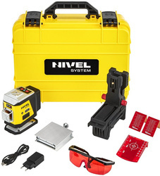Laser krzyżowy NIVEL SYSTEM CL3R  Czerwony + Darmowa DOSTAWA
