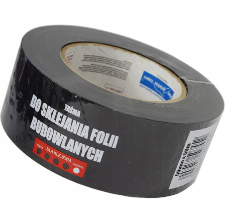 TAŚMA DO SKLEJANIA FOLII BUDOWLANYCH BLUE DOLPHIN 50mm x 50m