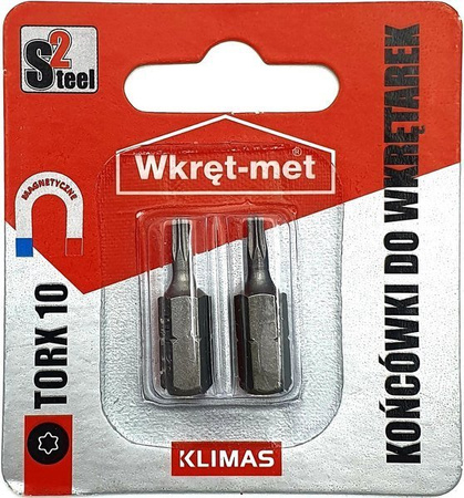 Końcówki do wkrętarki bity bit TORX TX 10 2 szt