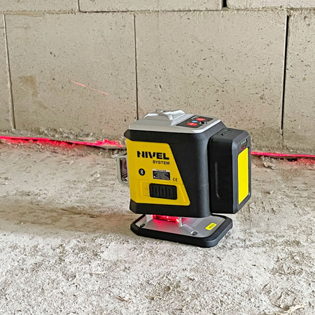 Laser krzyżowy NIVEL SYSTEM CL3R  Czerwony + Statyw + Darmowa DOSTAWA