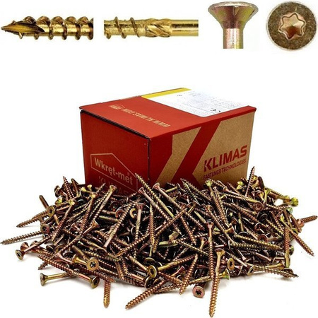 WKRĘTY CIESIELSKIE 3,5x35 TORX ŁEB STOŻKOWY 500szt