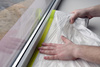 FOLIA MALARSKA Z TAŚMĄ 16mm Antychlap 55cm x 33m MOTIVE