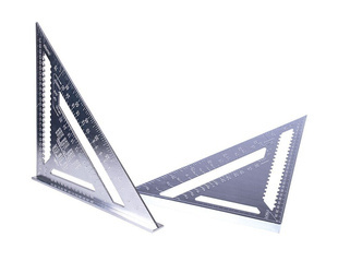 KĄTOWNIK STOLARSKI ALUMINIOWY duży przymiar 30cm 300mm MOTIVE