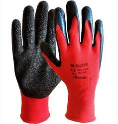 RĘKAWICE RĘKAWICZKI ROBOCZE LATEX M-GLOVE ochronne 10/XL
