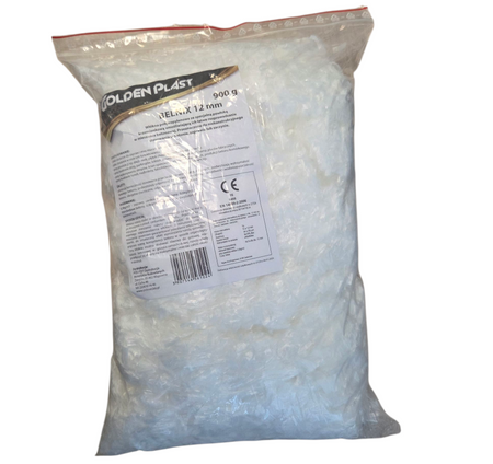 WŁÓKNO DO BETONU POLIPROPYLENOWE 12mm 900g