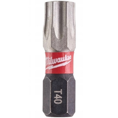 Bit udarowy MILWAUKEE SHOCKWAVE IMPACT DUTY TORX 25mm TX40 1szt