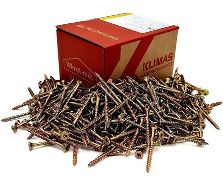 WKRĘTY CIESIELSKIE 3x35 TORX ŁEB STOŻKOWY 500szt