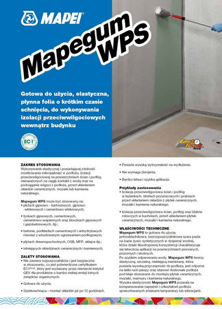 PŁYNNA FOLIA MAPEI MAPEGUM WPS 5KG