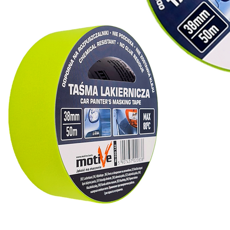 TAŚMA LAKIERNICZA MALARSKA 38 mm x 50 m MOTIVE