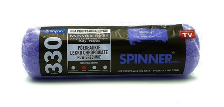 ZESTAW BLUE DOLPHIN WAŁEK SERIA 330 SPINNER 25cm 13mm 4szt + UCHWYT ROLLER 25CM
