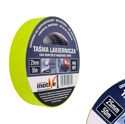 TAŚMA LAKIERNICZA MALARSKA 25 mm x 50 m MOTIVE
