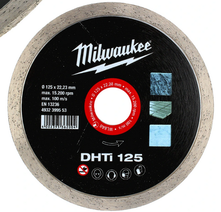 Tarcza diamentowa MILWAUKEE DHTi 125 x 22,2mm