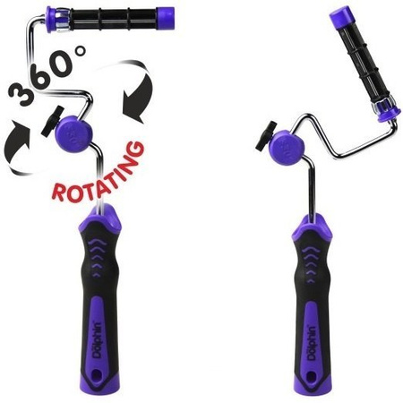 UCHWYT MALARSKI BLUE DOLPHIN 330 DR10 ROTATING DolphinRoller 10cm