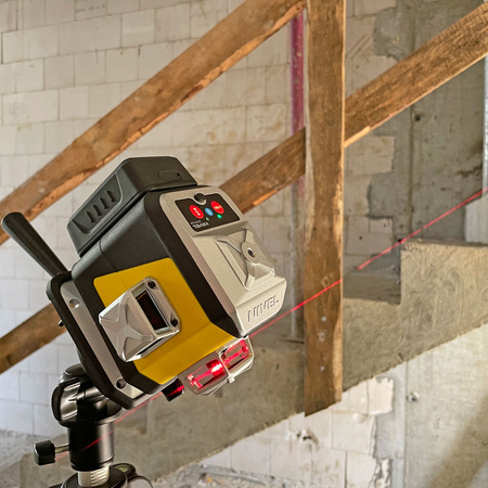 Zestaw Laser krzyżowy NIVEL SYSTEM CL3G  Zielony + Darmowa DOSTAWA