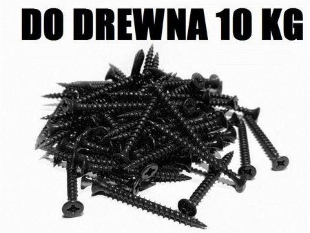 WKRĘTY DO DREWNA DO PŁYT G-K GIPSOWYCH 70mm 10kg