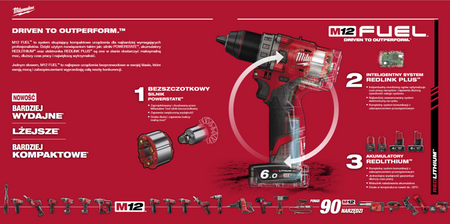 Akumulator MILWAUKEE HIGH OUTPUT™ M18 HB5.5  5.5Ah 18V