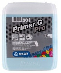 GRUNT GŁĘBOKO PENETRUJĄCY MAPEI MAPEGRUNT PRIMER G PRO 20 L