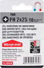 Końcówki do wkrętarki bity PH-2 10 szt