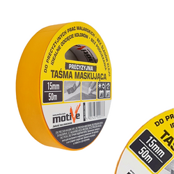 TAŚMA MALARSKA PRECYZYJNA WASHI JAPOŃSKA 15 mm x 50 m MOTIVE