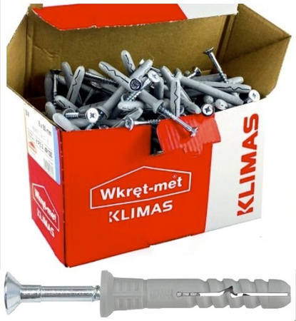 Kołek szybkiego montażu WKRĘT-MET SM 6x40 200szt