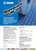 MATA HYDROIZOLACYJNA PRZECIW SPĘKANIOM MAPEI MAPEGUARD UM 35 30m2