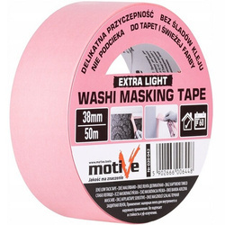 TAŚMA MALARSKA PRECYZYJNA WASHI EXTRA LIGHT JAPOŃSKA 35 mm x 50 m MOTIVE