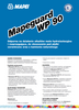 MATA HYDROIZOLACYJNA MAPEI MAPEGUARD WP 90 1m2