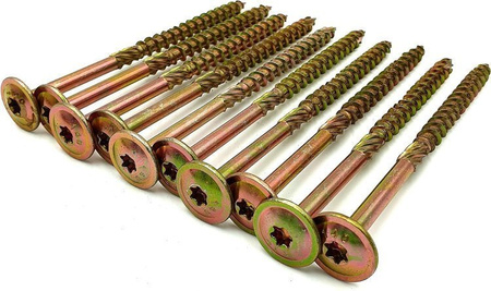 WKRĘTY CIESIELSKIE 6x220 TORX ŁEB TALERZOWY 100szt