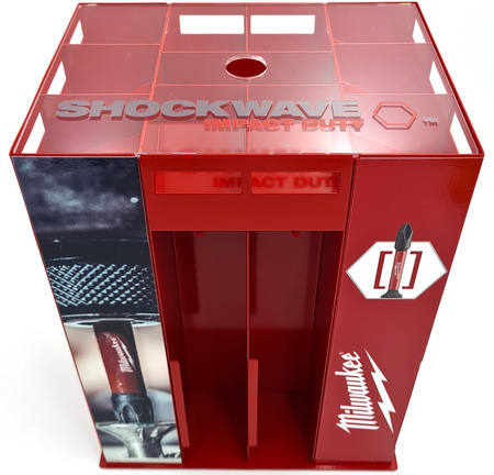 STOJAK STALOWY NA BITY MILWAUKEE SHOCKWAVE