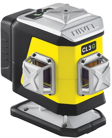 Zestaw Laser krzyżowy NIVEL SYSTEM CL3G Zielony + Statyw + Tyczka  + DARMOWA DOSTAWA