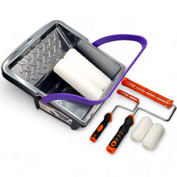 - ZESTAW MOTIVE V-PRO WAŁEK WHITE FIBRA 23cm 14mm 2szt + 10cm 2szt + 2x UCHWYT + WIADRO