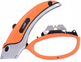 PROFESJONALNY NÓŻ HAKOWY DO PAPY I WYKŁADZIN + 2 OSTRZA MOTIVE